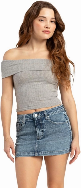 Rsq Womens Low Rise Mini Skirt
