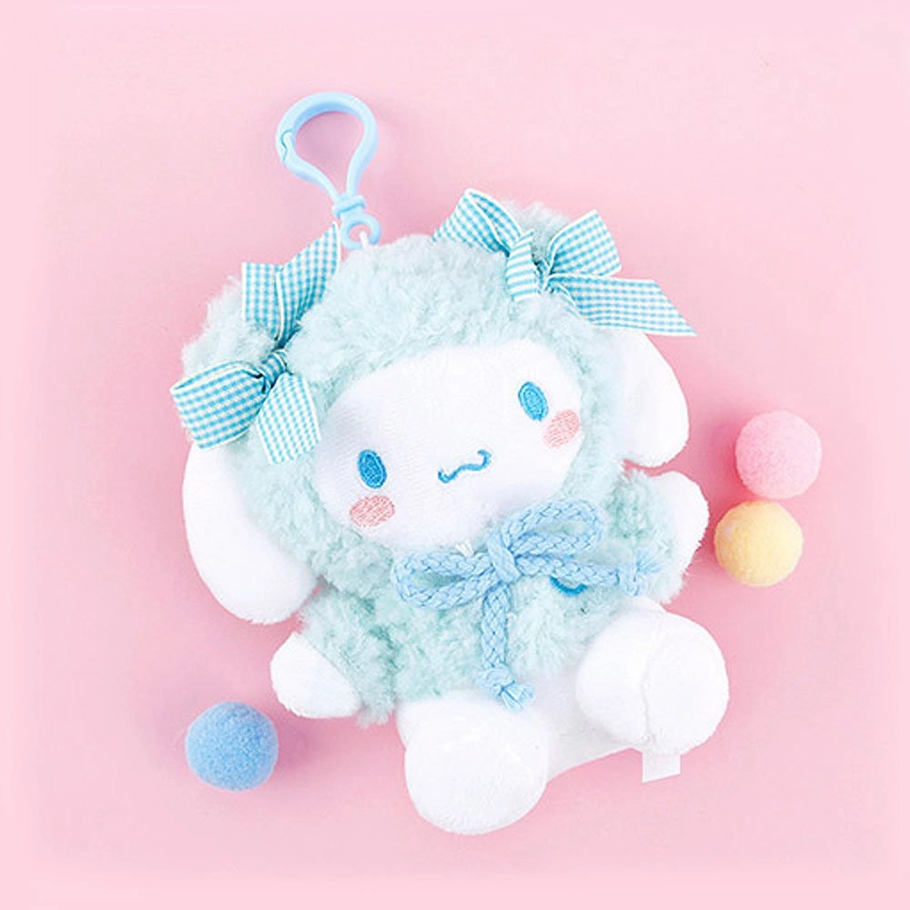 Sanrio Cinnamoroll Fluffy Hoodie Clip-On Plush
