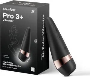 Satisfyer Pro 3  | Clitoral Stimulation | Air Pulse Vibrator | Pressure Wave Vibrator | Waterproof (IPX7) | Rechargeable Battery | Skin-Friendly Silicone