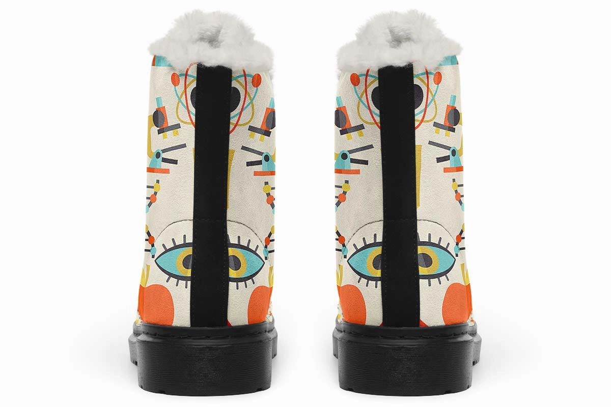 Science Flask Winter Boots