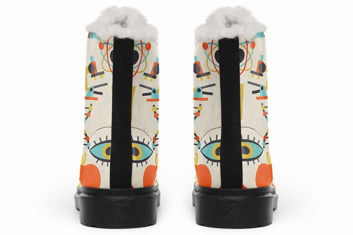 Science Flask Winter Boots