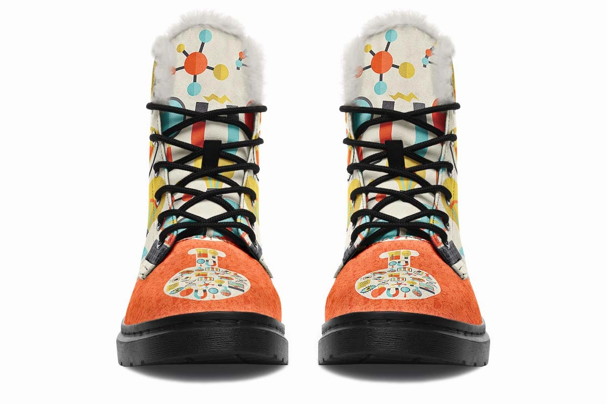 Science Flask Winter Boots