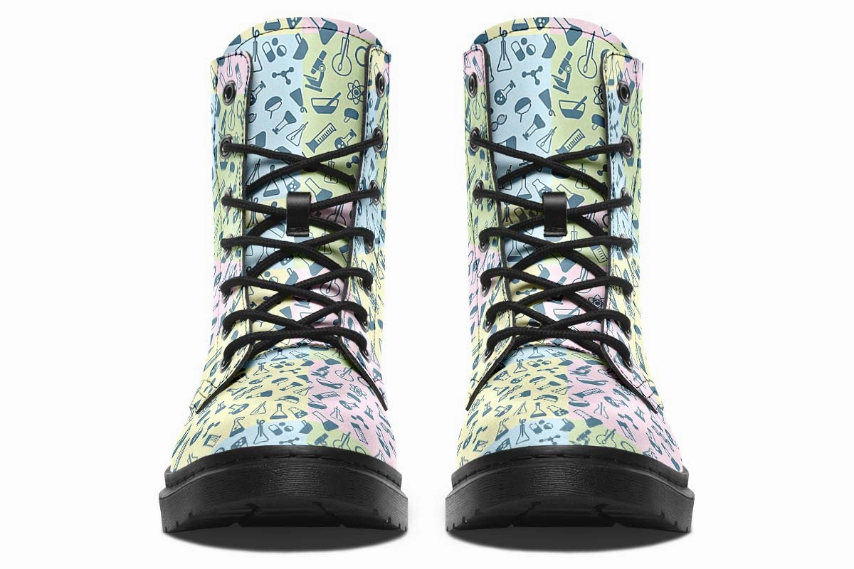 Science Symbols Boots