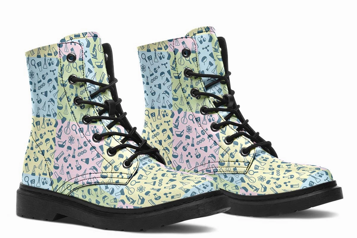 Science Symbols Boots