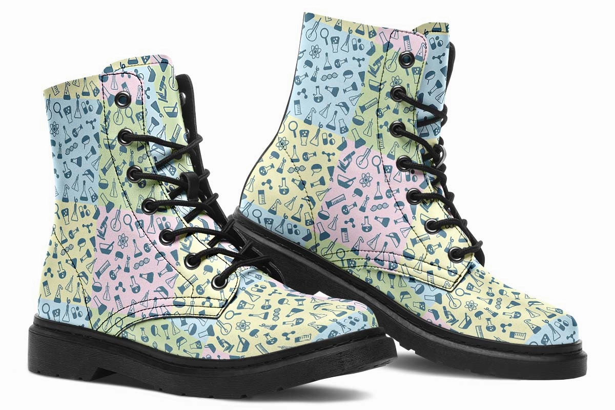 Science Symbols Boots