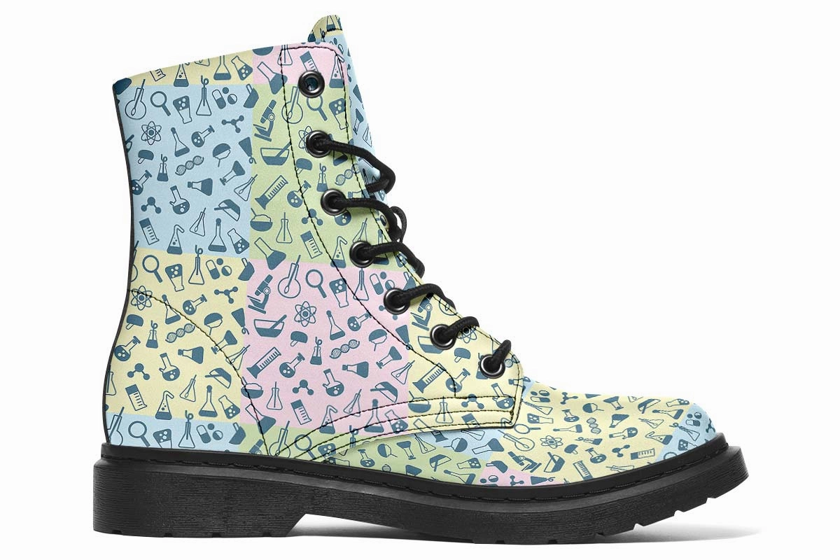 Science Symbols Boots