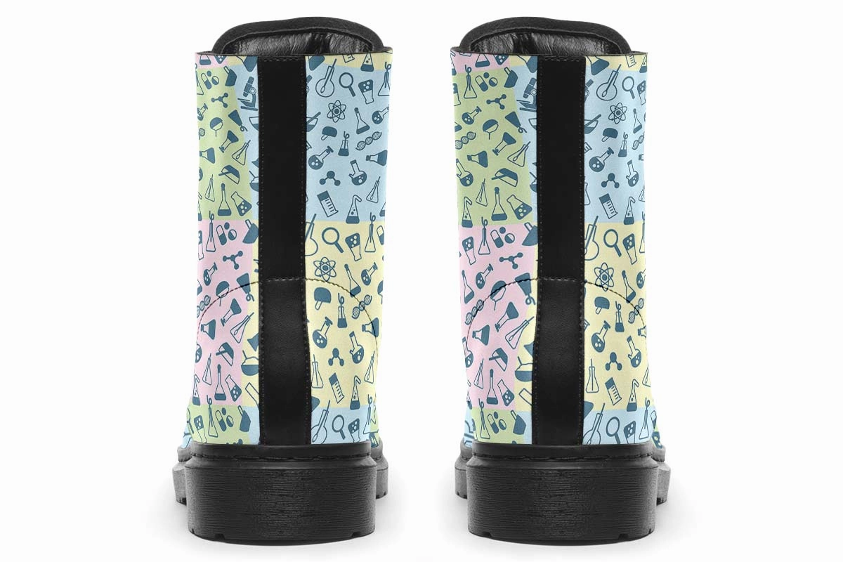 Science Symbols Boots