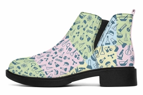 Science Symbols Neat Vibe Boots