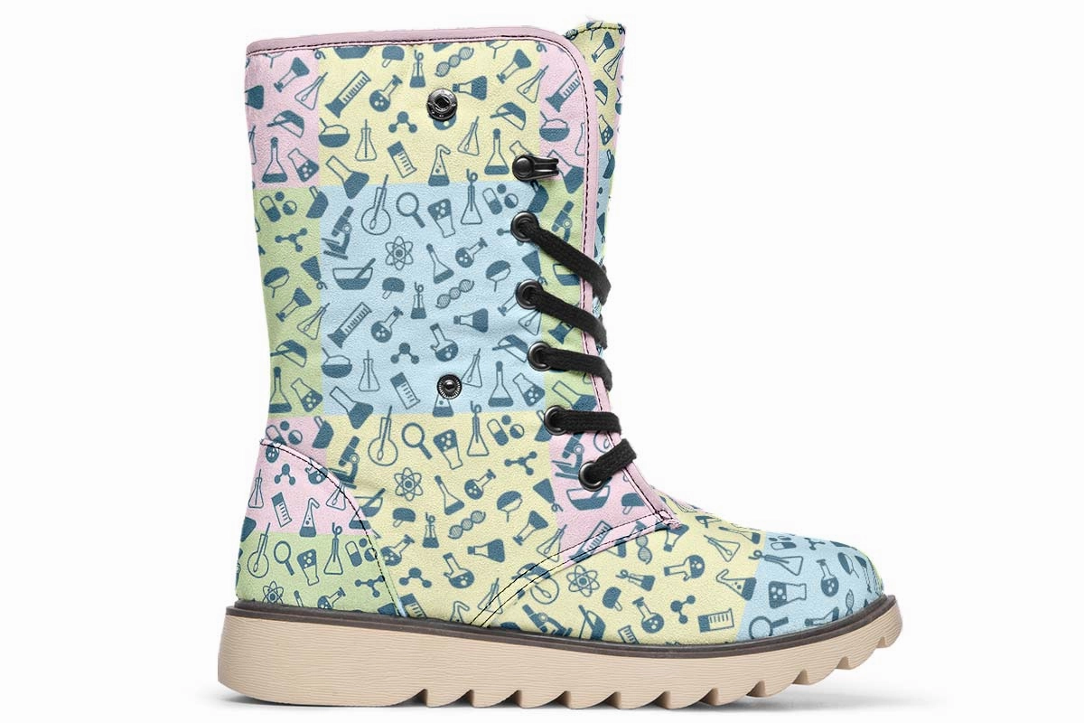 Science Symbols Polar Vibe Boots