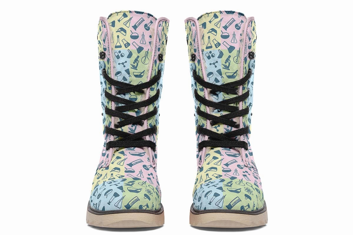 Science Symbols Polar Vibe Boots