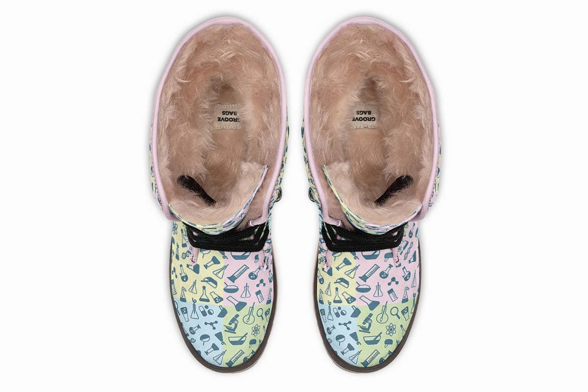 Science Symbols Polar Vibe Boots
