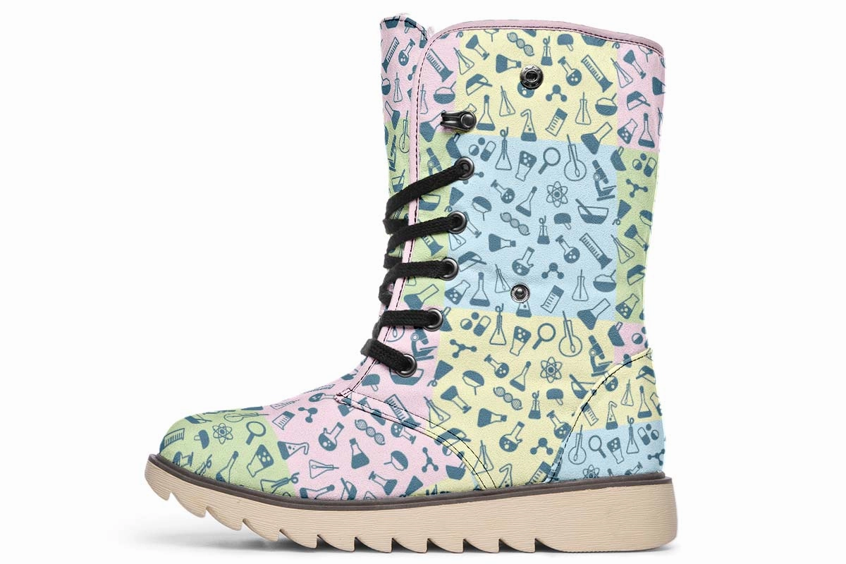 Science Symbols Polar Vibe Boots