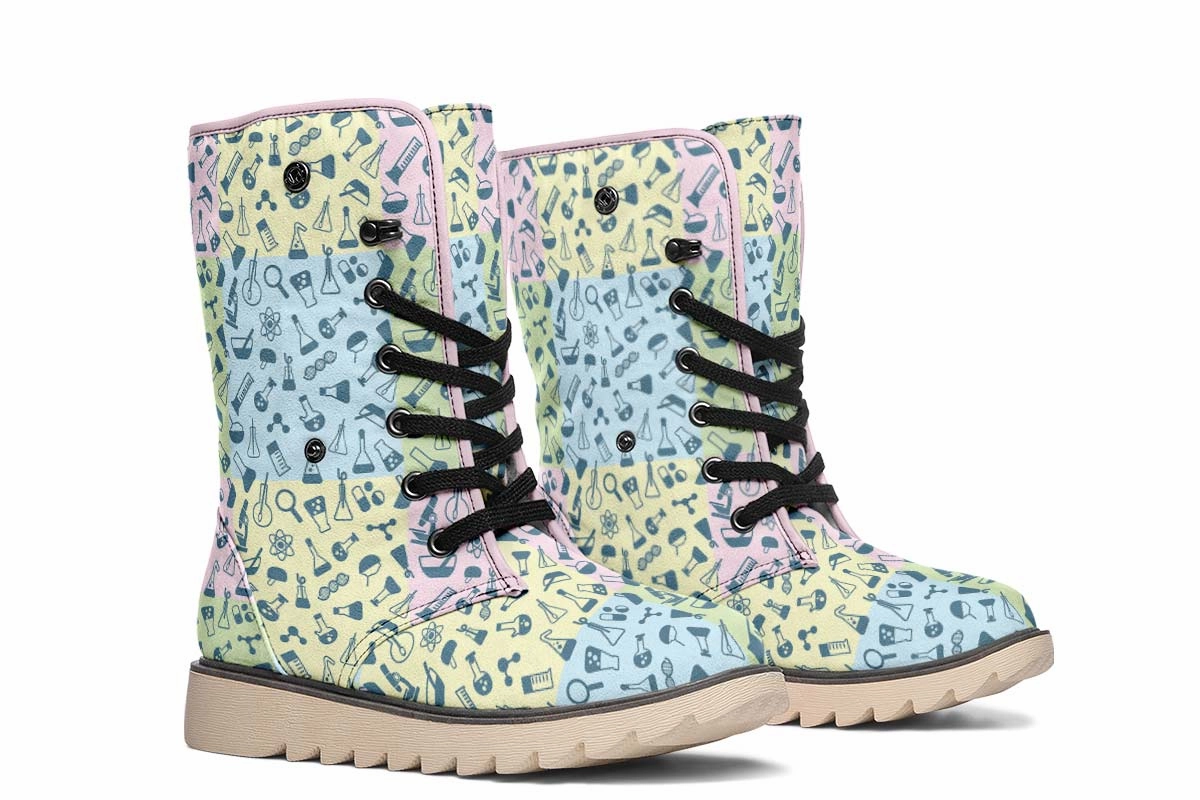 Science Symbols Polar Vibe Boots