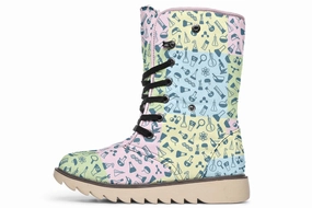 Science Symbols Polar Vibe Boots