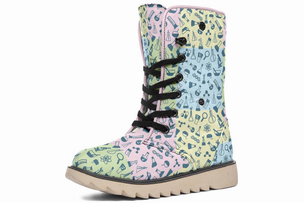 Science Symbols Polar Vibe Boots
