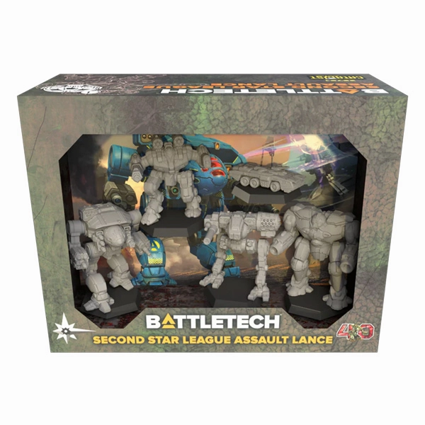Second Star League Assault Lance Miniatures Pack