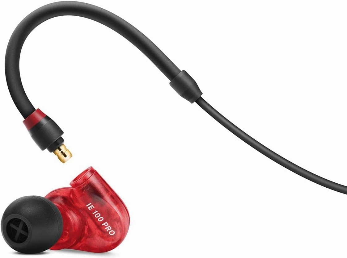 SENNHEISER In- Ear Audio Monitor, Red, Wireless (509173)