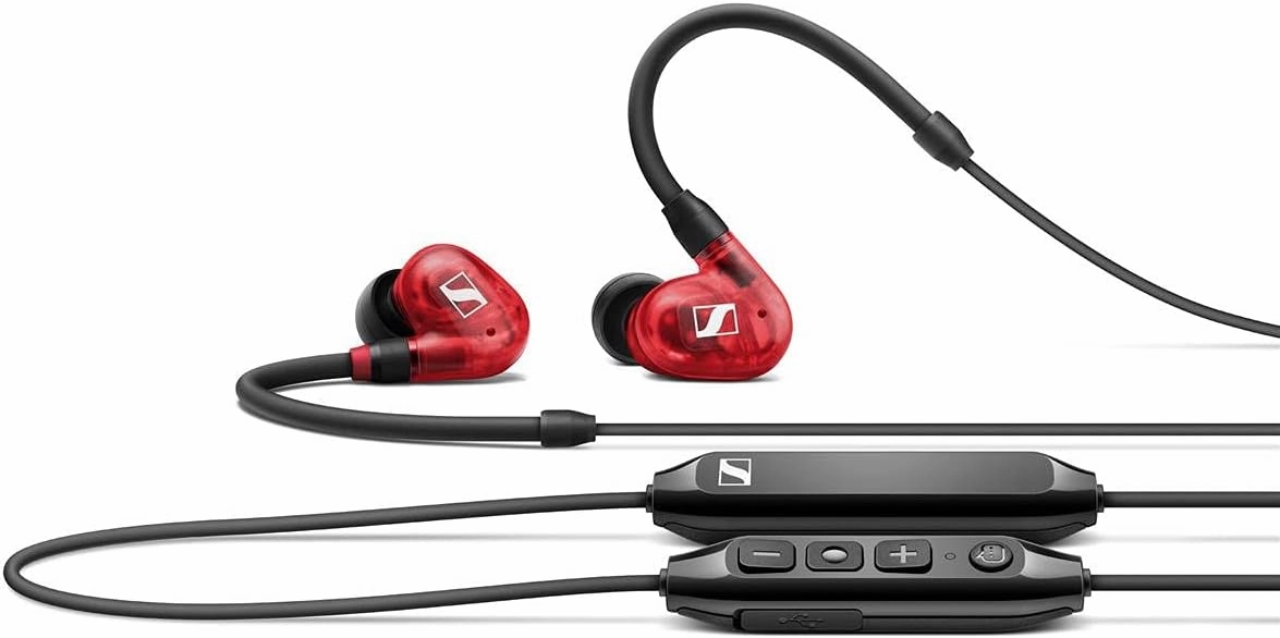 SENNHEISER In- Ear Audio Monitor, Red, Wireless (509173)