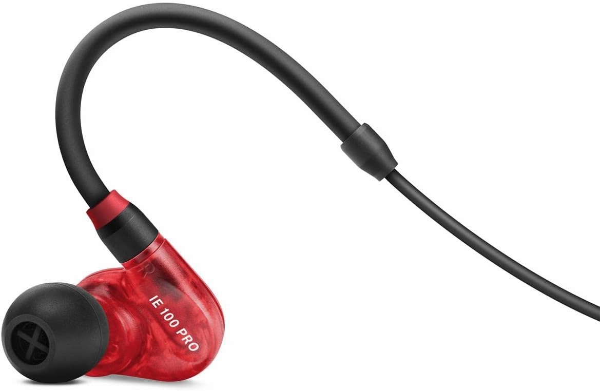 SENNHEISER In- Ear Audio Monitor, Red, Wireless (509173)