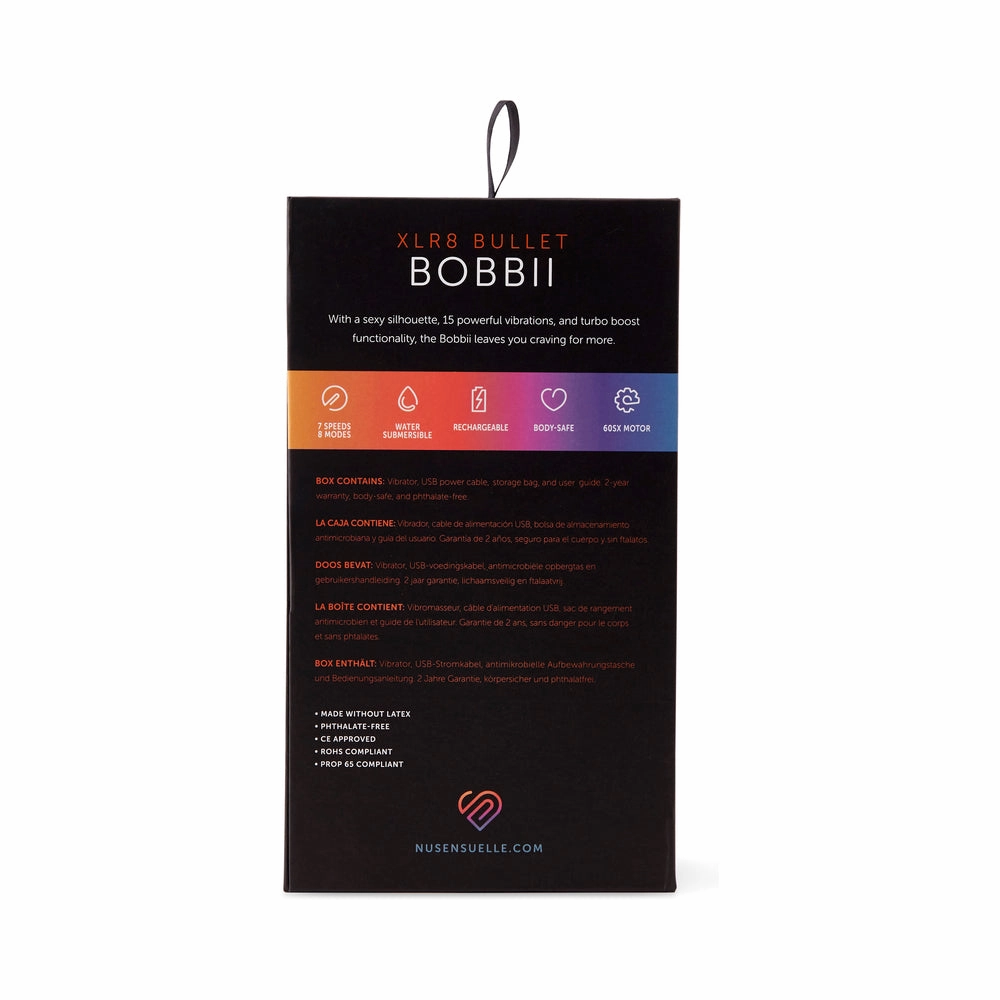 Sensuelle Bobbii Xlr8 15 Func Turbo Flexi Vibe - Colorado Blue