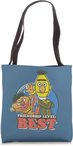 Sesame Street Bert & Ernie Friendship Level: Best Tote Bag