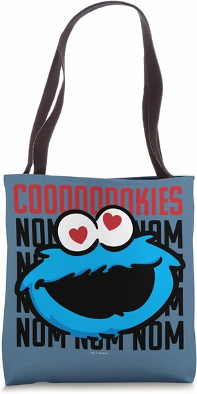 Sesame Street Cookie Monster Coooooookies Tote Bag
