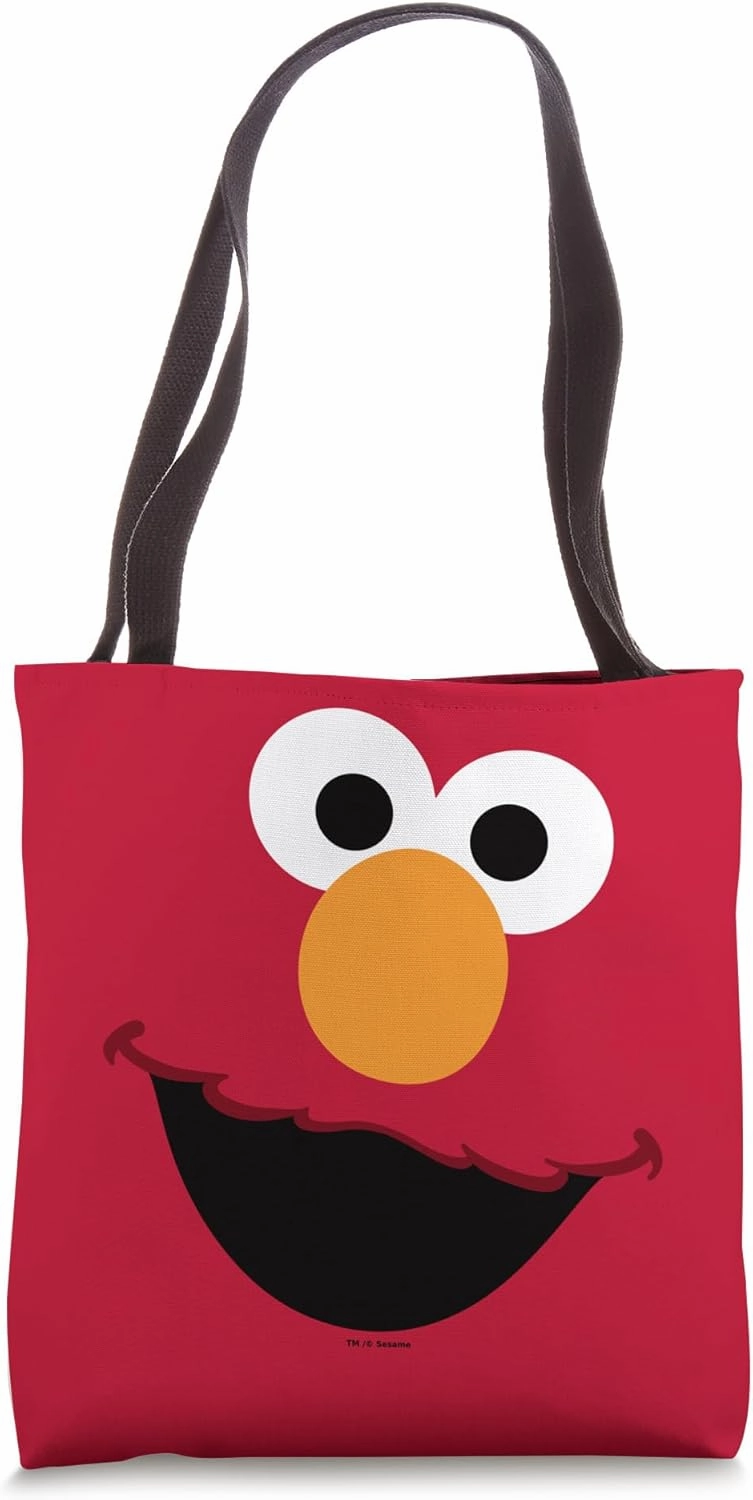 Sesame Street Elmo Face Tote Bag