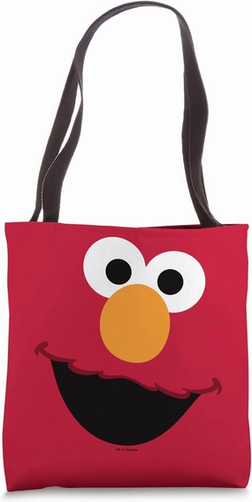 Sesame Street Elmo Face Tote Bag