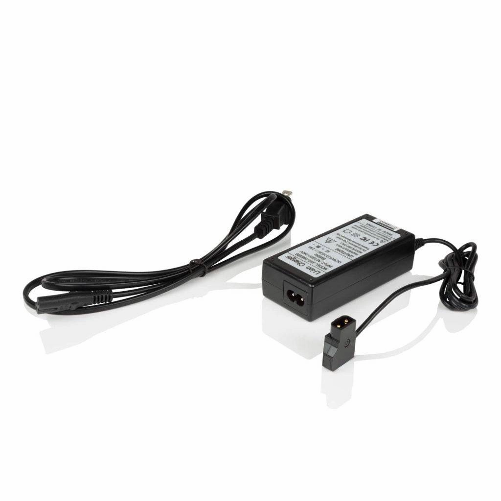 SHAPE Full Play Rechargeable Battery 98 Wh Gold Mount with SHAPE Full Play Portable D-Tap Battery Charger