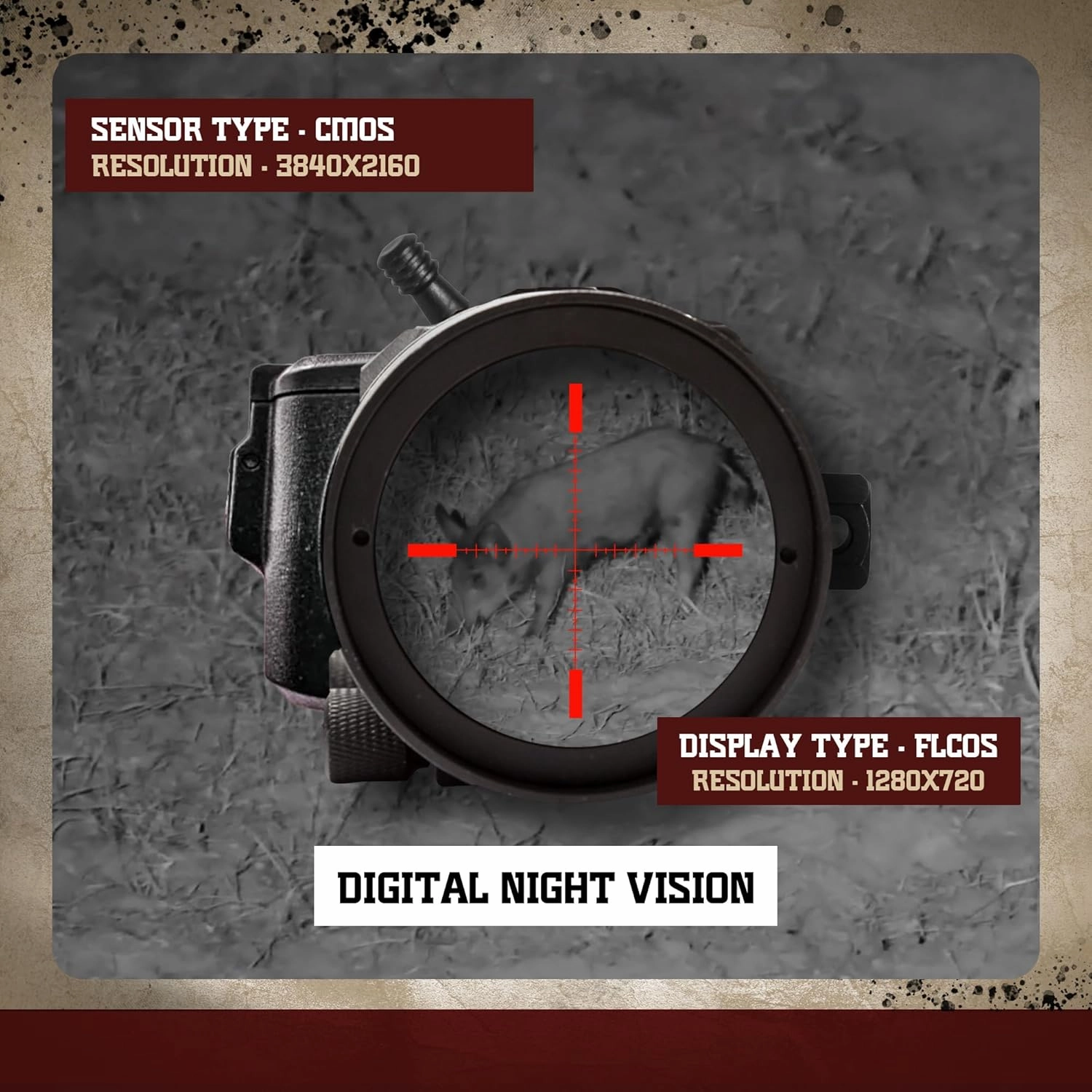 Sightmark Wraith 4K Mini Digital Night Vision Riflescope
