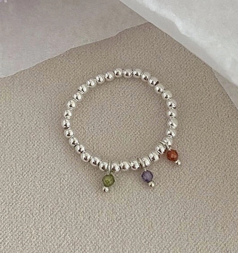 Silver Ball Ring (925 silver)