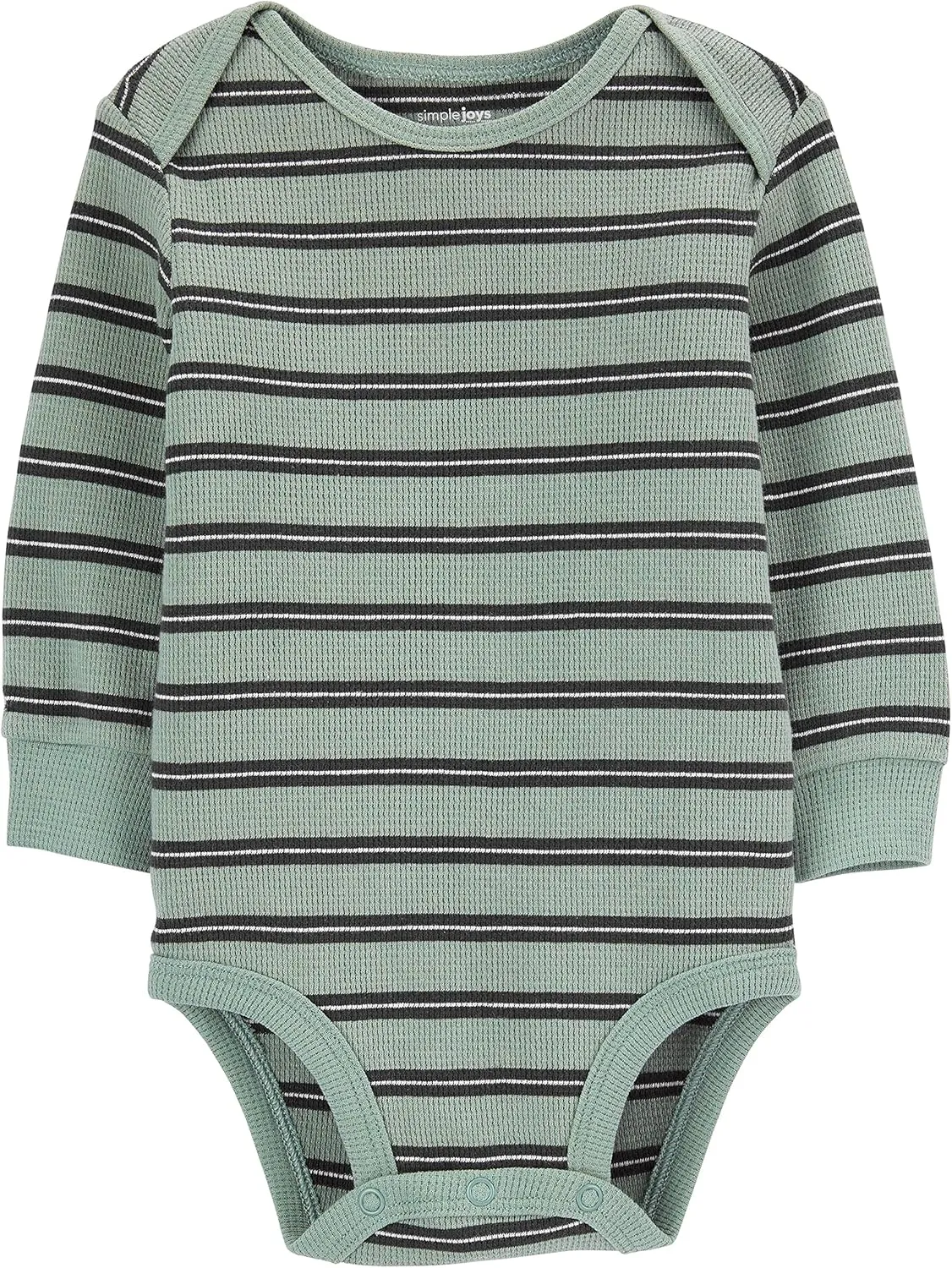 Simple Joys by Carter's Baby 4-Pack Long-Sleeve Thermal Bodysuit