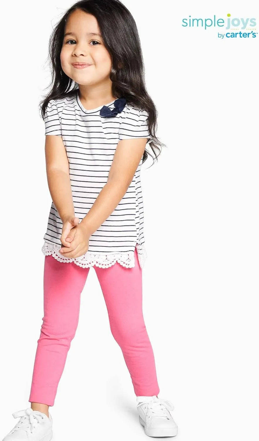 Simple Joys by Carter's Girls' 3-Pack Leggings