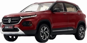 Simulation Car Model 1:18 for China GM Baojun 510 SUV Simulation Alloy Car Model Collection Display Home Decoration Mini Vehicles Toys(Red)