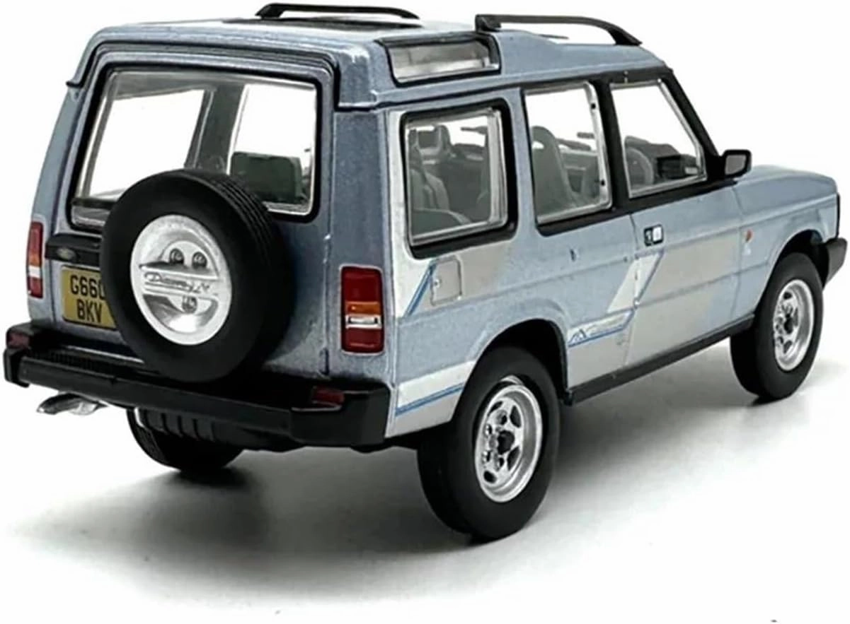 Simulation Car Model 1：43 for Rover Discovery Off-Road Simulation Alloy Car Model Collection Souvenir Mini Vehicles Toys(Blue)