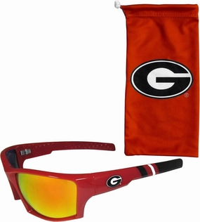 Siskiyou NCAA Sports Fan Shop Florida State Seminoles Edge Wrap Sunglass and Bag Set, One Size, Team Color