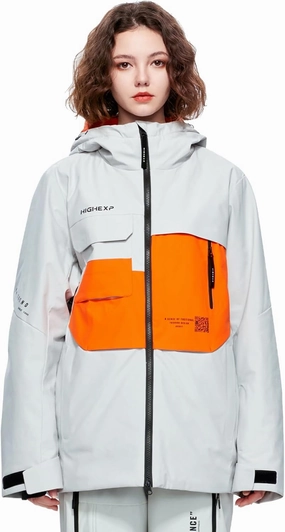 Ski Jacket Snowboard Coat Snow Winter Waterproof Insulated Windproof Baggy Warm Hooded Jacket for Men Women