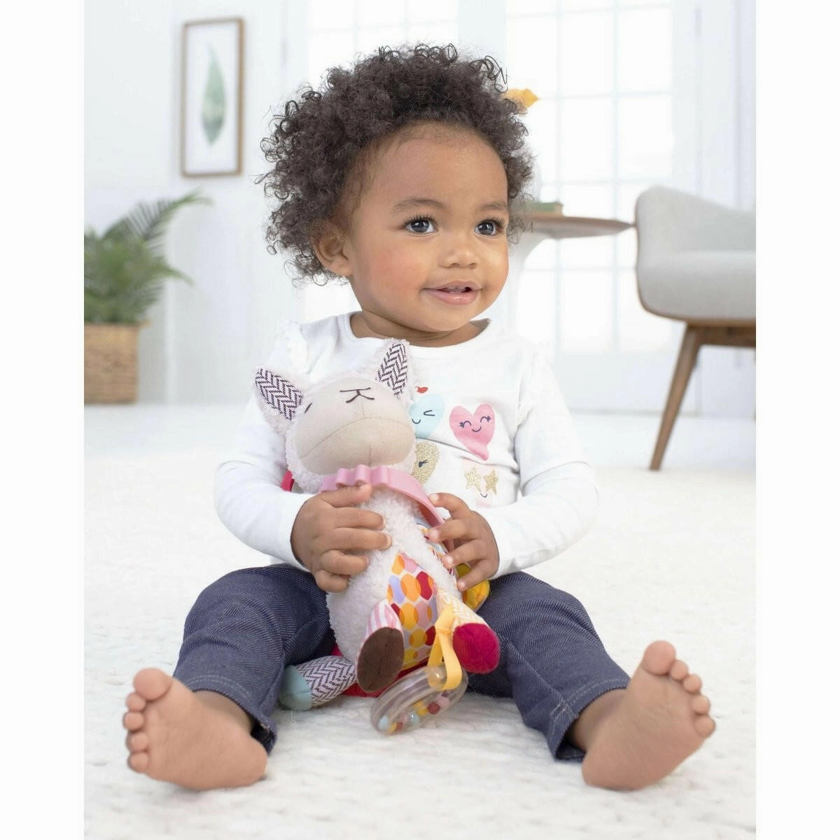 Skip Hop Bandana Buddie Activity Toy - LIama