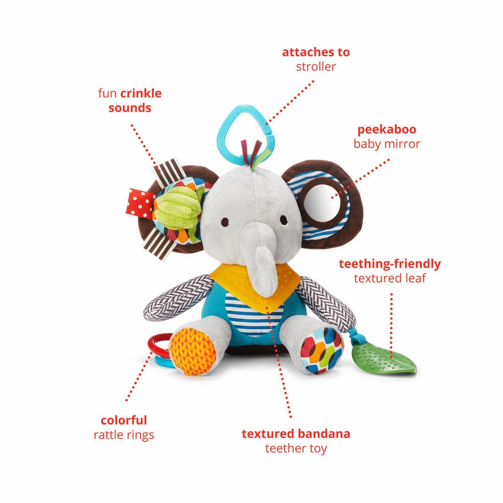 Skip Hop Bandana Buddies Activity Toy - Elephant
