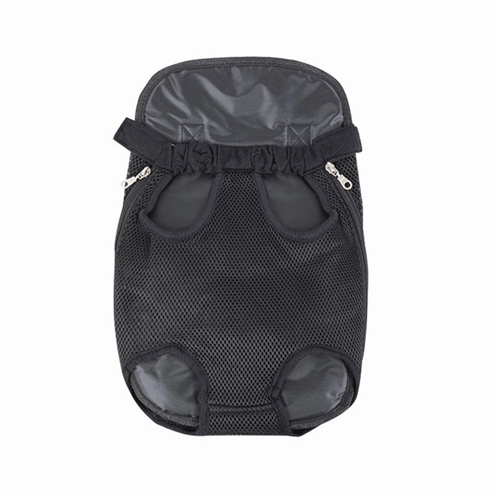 Small Dog Carrier Backpack Legs Out Pet Puppy Carrier | Hands-Free Cat Travel Bag for Walking, Hiking, and Motorcycle Use