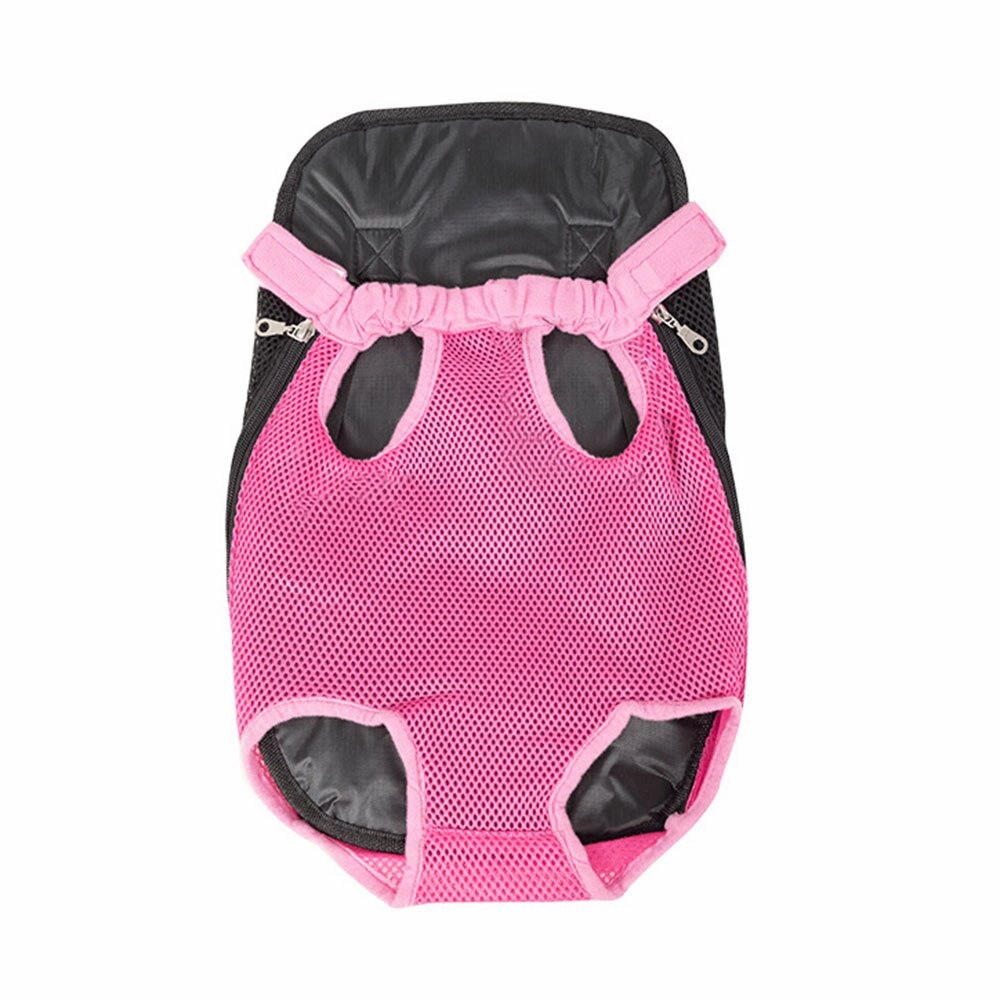 Small Dog Carrier Backpack Legs Out Pet Puppy Carrier | Hands-Free Cat Travel Bag for Walking, Hiking, and Motorcycle Use