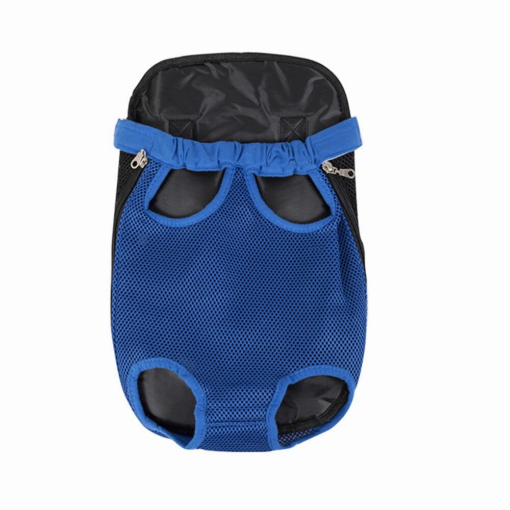 Small Dog Carrier Backpack Legs Out Pet Puppy Carrier | Hands-Free Cat Travel Bag for Walking, Hiking, and Motorcycle Use