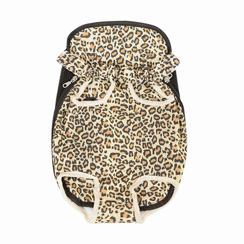 Small Dog Carrier Backpack Legs Out Pet Puppy Carrier | Hands-Free Cat Travel Bag for Walking, Hiking, and Motorcycle Use