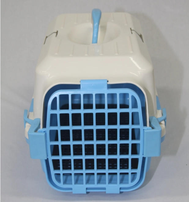 Small Dog Crate For Pets in Blue Colour