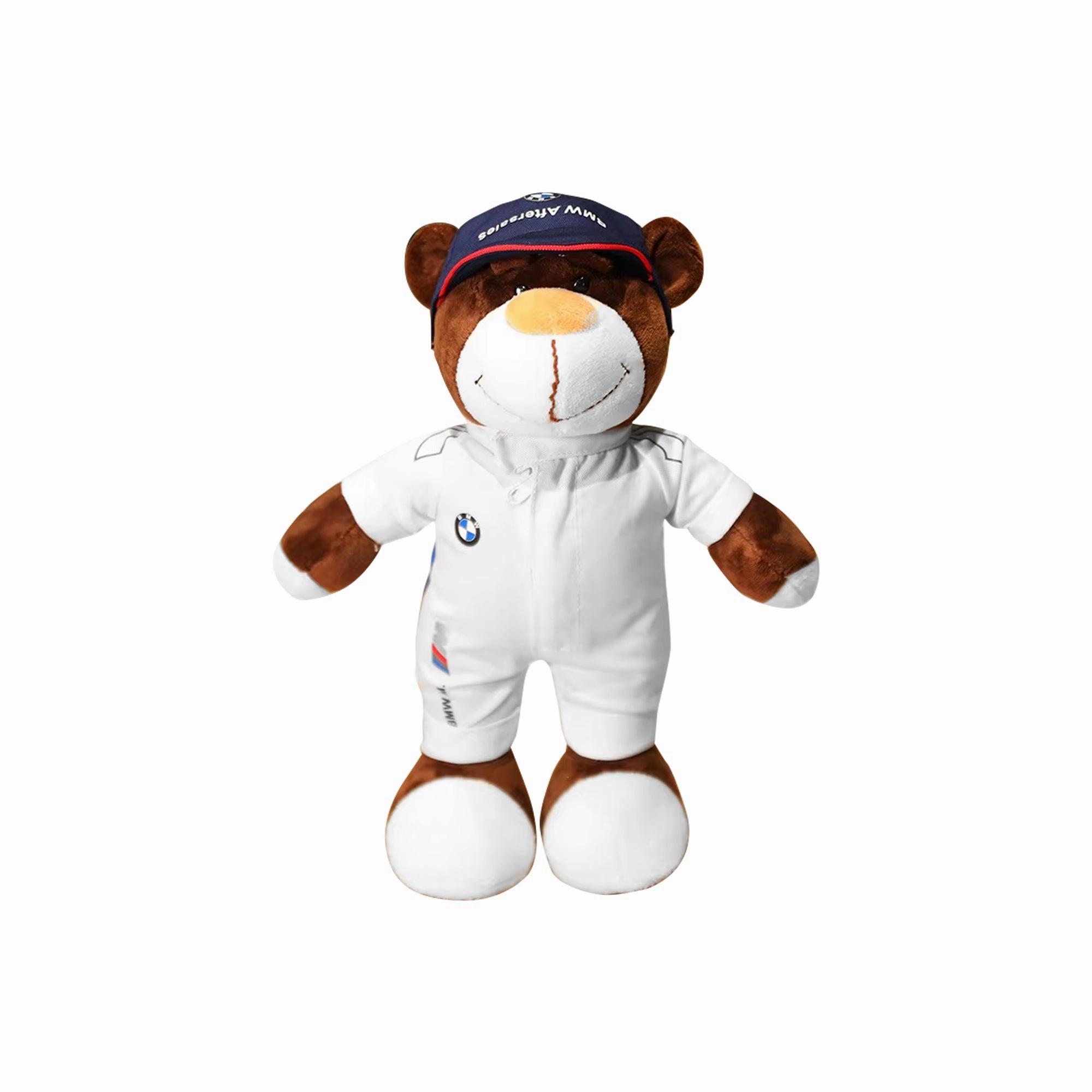 Small Helmet Tonys LS2/Shoei/Airoh with Cute Bear Car Model Plush Toy - 708001