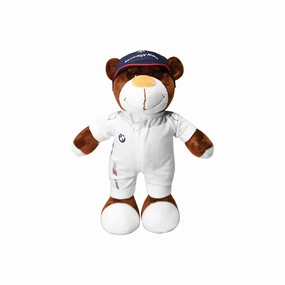 Small Helmet Tonys LS2/Shoei/Airoh with Cute Bear Car Model Plush Toy - 708001