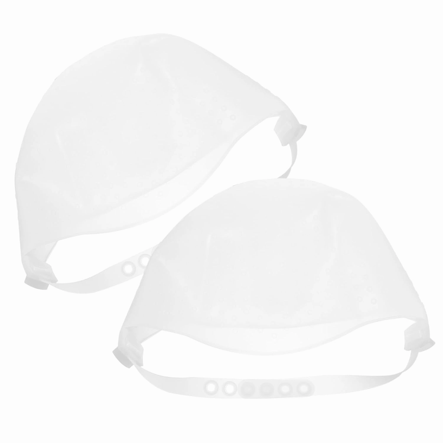 SOIMISS 2pcs Silicone Highlighter Cap Women Dyeing Hat Hair Dye Cap Lightener Highlights Dying Frosting Cap Satin Cap Highlight Cap Hair Cap for Highlighting Cap Reusable Pink