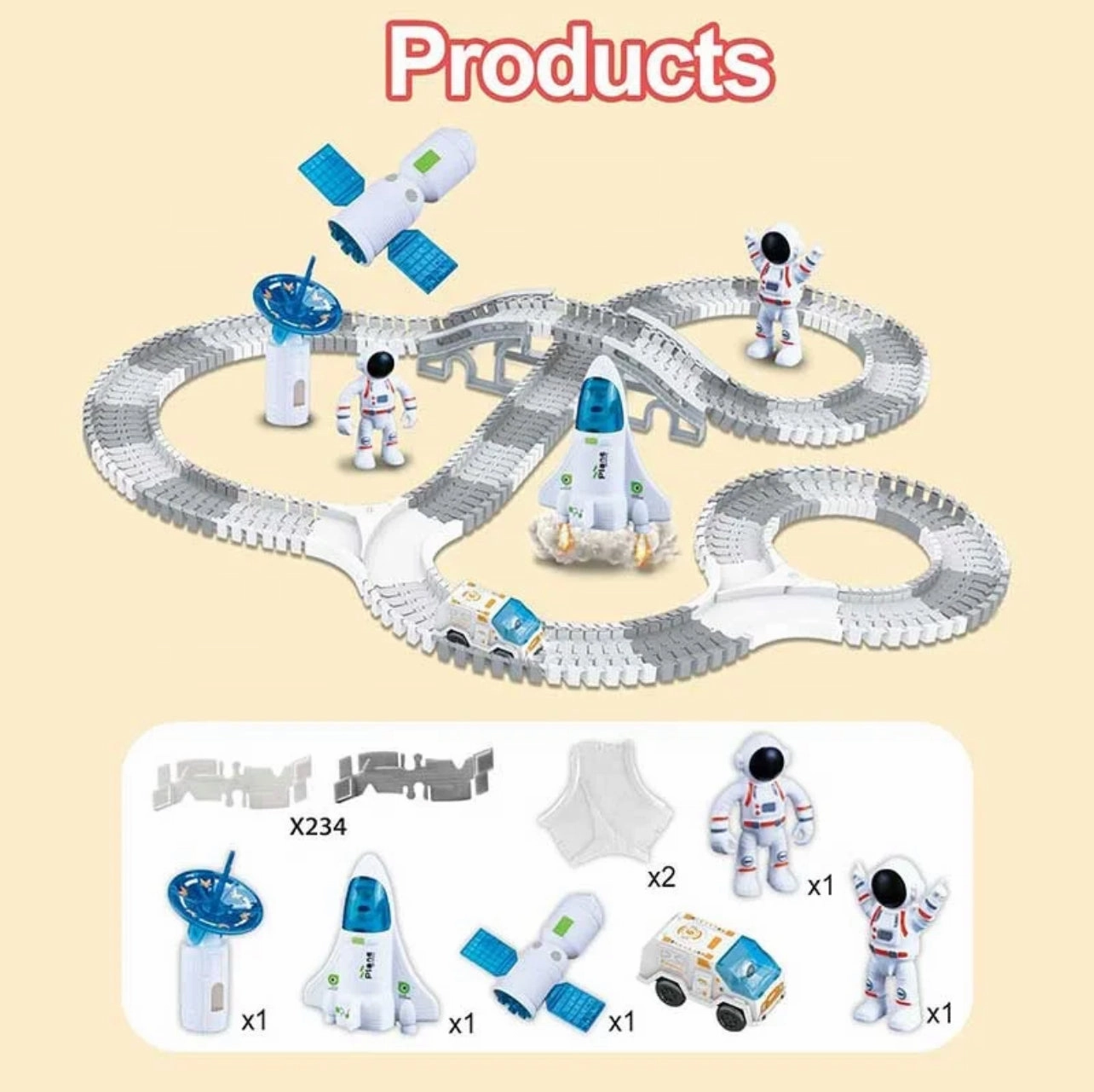 Space Explore - 250pcs  Space Tour