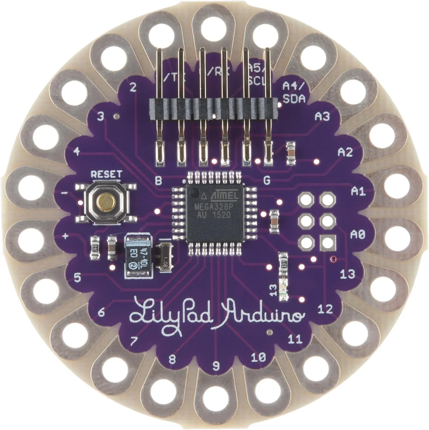 SparkFun LilyPad Arduino 328 Main Board - ATmega328P 16M - Bluetooth - Single Board Computer