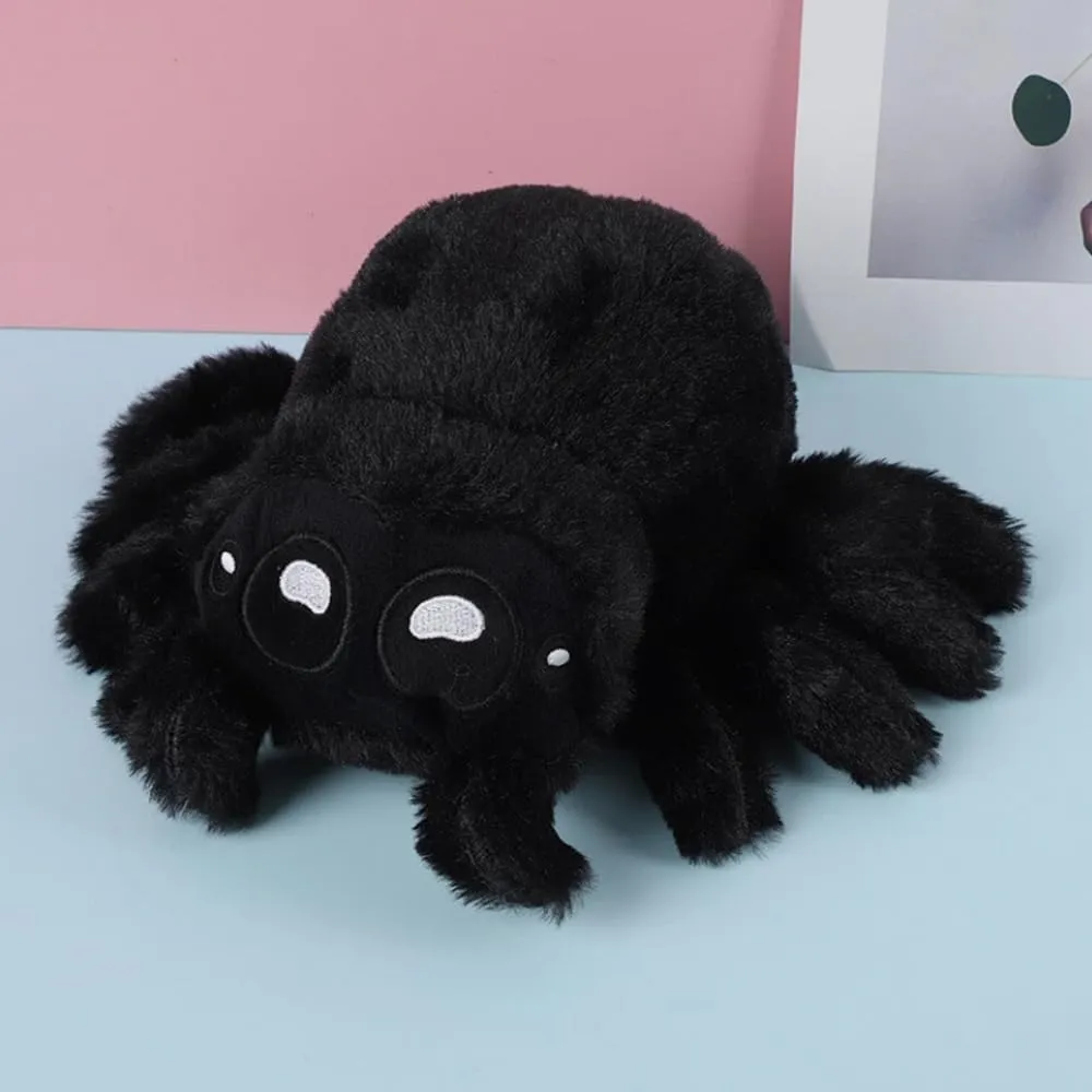Spider Plush Toy 9 inches - This Cute Spider Plush Animal Toy, is Perfect for Birthday Gifts, Halloween, and Valentine's Day Alone!